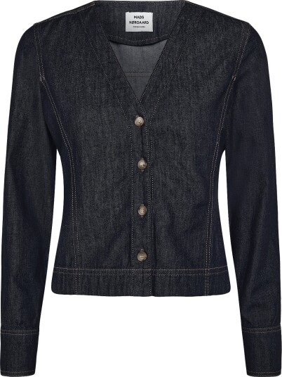 Mads Nørgaard Cosy Denim Maya Shirt Navy 40