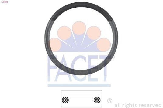 FACET 7.9538 Pakning, termostat