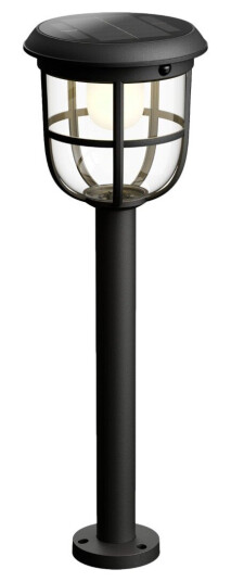 Philips Radii Trädgårdslampa Solcell Ultra Efficient LED 250lm Svart