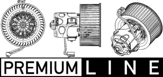 Kupévifte MAHLE ORIGINAL AB 151 000P Kupévifte MAHLE ORIGINAL AB 151 000P