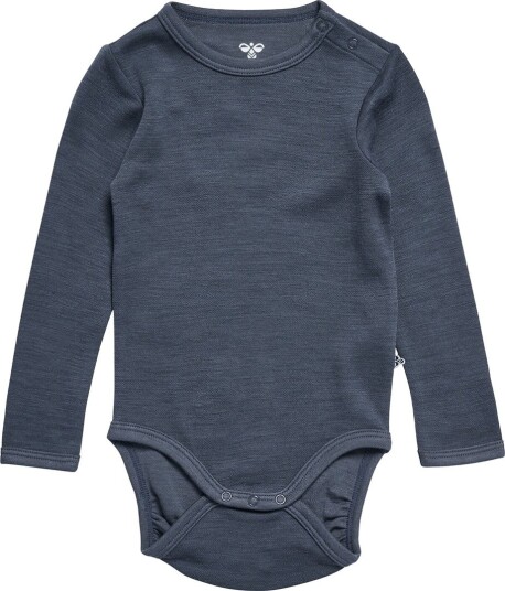 Hummel Body I/e Ull HmlMini Solid Ombre Blue Hummel 1½ år (86) Langermet Body Blå Marineblå Hummel Body I/e Ull HmlMini Solid Ombre Blue Hummel 1½ år (86) Langermet Body Blå Marineblå