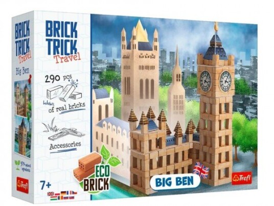 Trefl Trefl Bygg Reiser Med Klosser Big Ben Eko Klocki