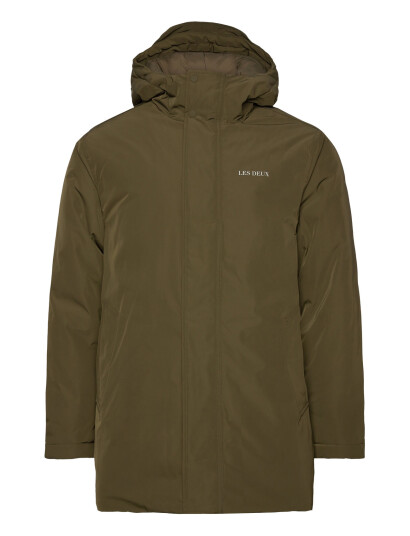 Les Deux Darius Coat   Green   S