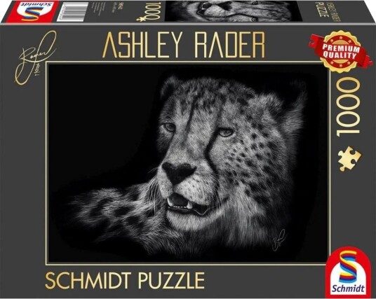 Schmidt Spiele Puslespill 1000 Brikker Ashley Rader: Gepard I Nødens Tegn Schmidt Spiele Puslespill 1000 Brikker Ashley Rader: Gepard I Nødens Tegn
