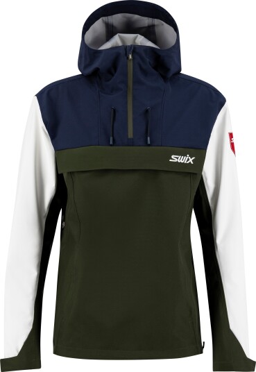 Swix Men's Blizzard Anorak Dark Olive M Swix Men's Blizzard Anorak Dark Olive M