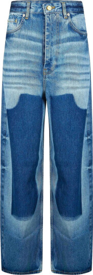 Ganni Dame Jeans Blå W27 L33,