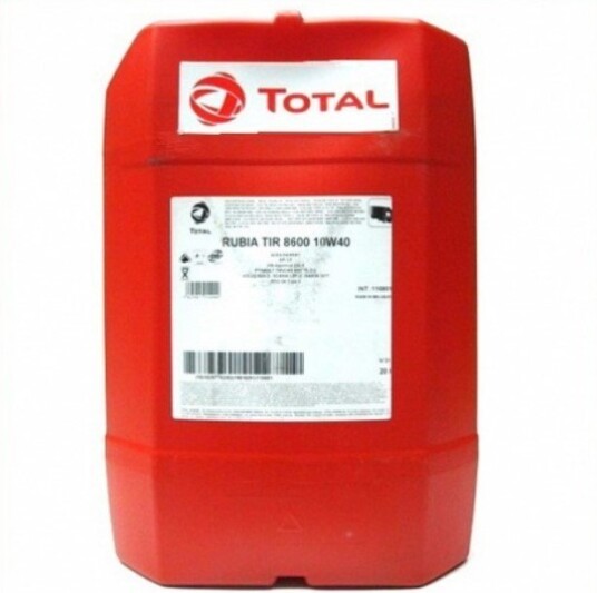Motorolje TOTAL RUBIA TIR 8600 10W40 20L