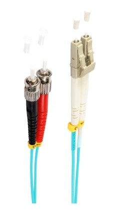 Shiverpeaks Bs77945/3 Fiberoptisk Kabel 5 M Lc St Om3 Aqua Farge (Bs77945/3)