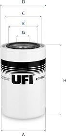 UFI 80.017.00 Oljefilter UFI 80.017.00 Oljefilter