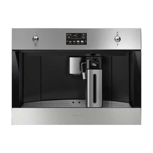 Smeg Classic 60 cm Innebygd Espressomaskin Rustfritt Stål CMS4303X Smeg Classic 60 cm Innebygd Espressomaskin Rustfritt Stål CMS4303X