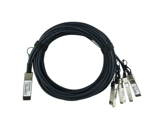 Blueoptics X4dacbl1-Bl 1 M Qsfp 4 X Sfp+ Hankjønn/Hankjønn