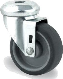 Tente 2470PJH075P30 Leddhjul termogummi, sentrumshull 11 mm 75 mm, Garasjeinnredning & oppbevaring Tente 2470PJH075P30 Leddhjul termogummi, sentrumshull 11 mm 75 mm, Garasjeinnredning & oppbevaring