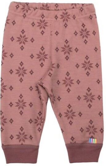 Joha Ice Crystal Leggings I Ull/bomull Rose