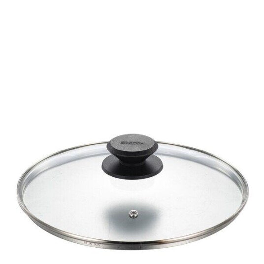Modern House Kitchen Essentials lokk 24 cm klar/svart Modern House Kitchen Essentials lokk 24 cm klar/svart