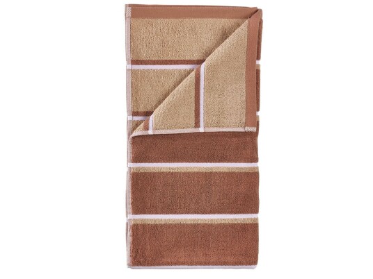 Zone Denmark Badehåndklæde Sauna 70X140 Terracotta/Camel/Lupine - Brown - 140X70X0.5CM x 140 Zone Denmark Badehåndklæde Sauna 70X140 Terracotta/Camel/Lupine - Brown - 140X70X0.5CM x 140