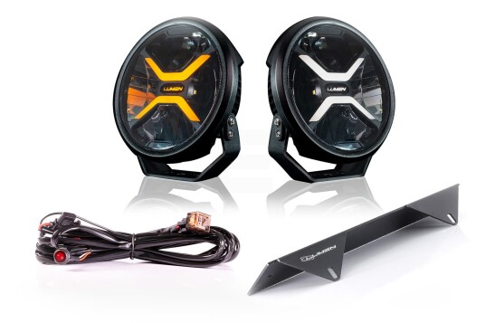 Lumen Cyclops Cx9 Dobbel Fjernlyspakke Lumen Cyclops Cx9 Dobbel Fjernlyspakke