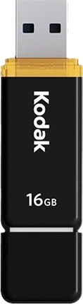 Kodak K103 Usb-Flashstasjon 16 Gb Usb 3.0 Svart Gul Kodak K103 Usb-Flashstasjon 16 Gb Usb 3.0 Svart Gul