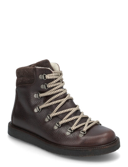 ANGULUS Boots - Flat - With Laces - Brown - 37.5