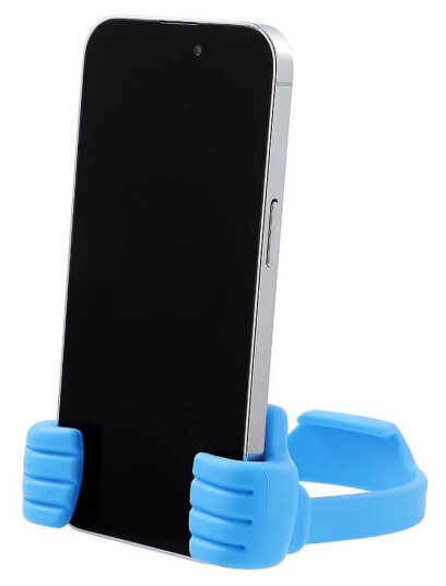 GEAR Bordstativ for smarttelefon Lyseblå