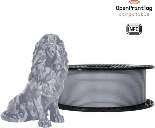 Prusa Prusament PLA Blend Silk 1kg Blend My Silverness Prusa Prusament PLA Blend Silk 1kg Blend My Silverness