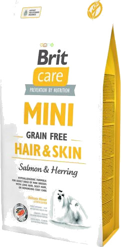 Brit Care Mini Voksen Hundemat Uten Korn med Laks 7 kg