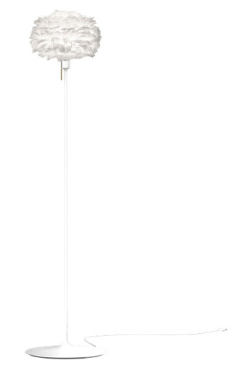 Umage Eos Gulvlampe Mini Hvit med Ben i Hvit