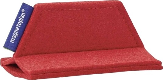 Magnetoplan Tafelwischer 1228806 Magnetowipe Ecoaware Pet Filz Rot 1228806
