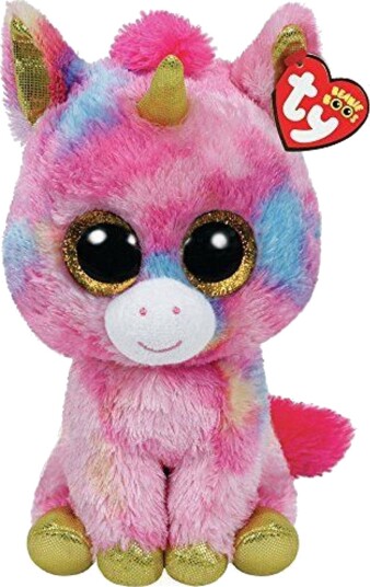 Ty Beanie Boos Plysj Enhjørning 15 cm Fra 3 år