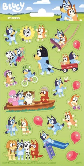 Hisab Joker Klistremerker Bluey Ikoner 68084