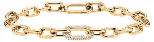 Daniel Wellington DW Crystal Link 165mm Gold