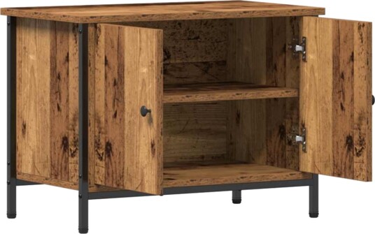 TV skap Gammelt tre 60 x 35 x 45 cm Konstruert tre