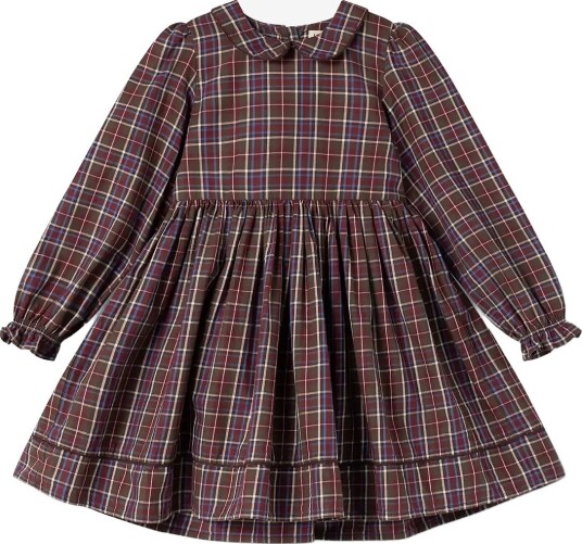 MarMar Copenhagen Darcel Ls CHOCOLATE CHECK 92