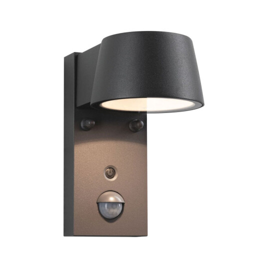 Capea vegglampe utendørs IP44 6W 2200/3000 Kelvin - Sensor - Antrasitt Capea vegglampe utendørs IP44 6W 2200/3000 Kelvin - Sensor - Antrasitt