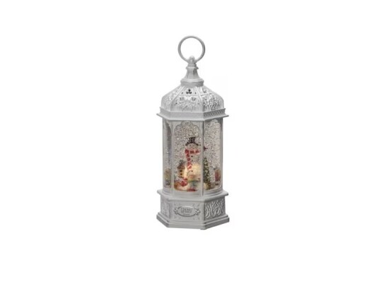Konstsmide Water Lantern Snowman Dekorativ lysfigur Hvit Plast Universal IP20 1 lampe r