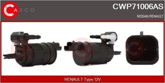 CASCO CWP71006AS Spylepumpe CASCO CWP71006AS Spylepumpe