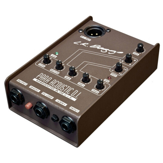 L.R. Baggs L.R Baggs Para DI Akustisk Pre-Amp med 5-Bånds EQ L.R. Baggs L.R Baggs Para DI Akustisk Pre-Amp med 5-Bånds EQ