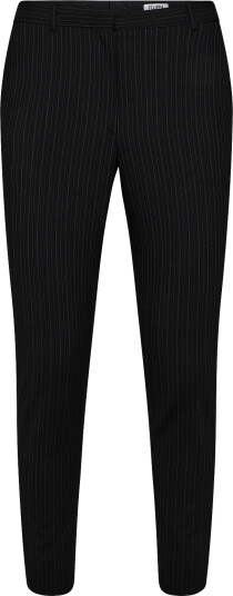 Filippa K Emma Cropped Pinstripe Trouser   Black   40