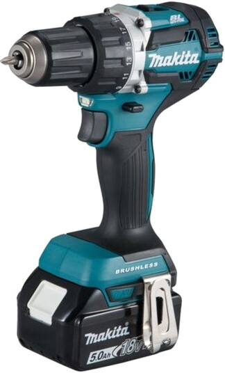 Makita Borskrutrekker LXT DDF484T1J 18 v 5,0 ah Batteri