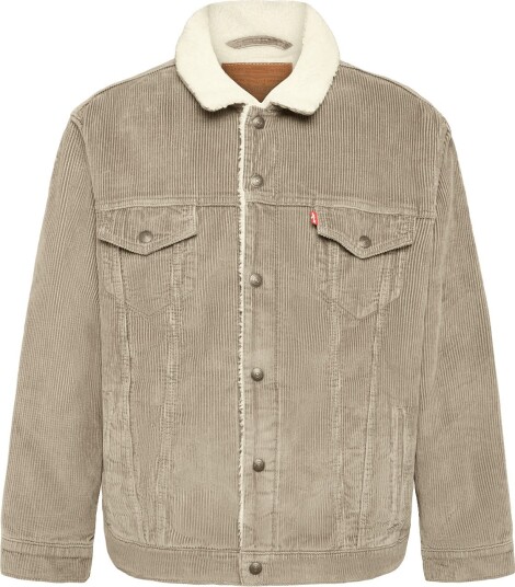 Levi"s® Relaxed Fit Sherpa Trkr Smokey NEUTRALS L Levi"s® Relaxed Fit Sherpa Trkr Smokey NEUTRALS L