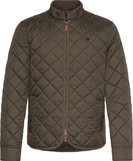 Morris Teddy Quilted Jacket OLIVE XL
