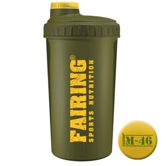 Fairing M46 Shaker 700 ml, grønn risteflaske