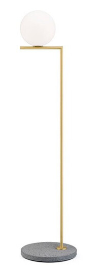 Flos - IC F1 Outdoor Brass (Grey Lava Marble)