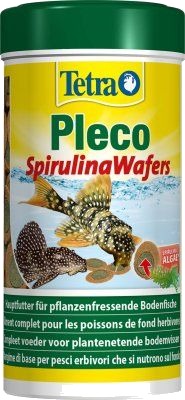 Tetra Pleco Spirulina Wafers Fiskefôr 250Ml Tetra Pleco Spirulina Wafers Fiskefôr 250Ml