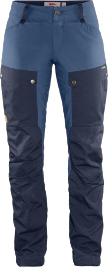 Fjellreven Keb Trousers Curved W Reg Dame 555-520 Dark Navy-Uncle Blue 44