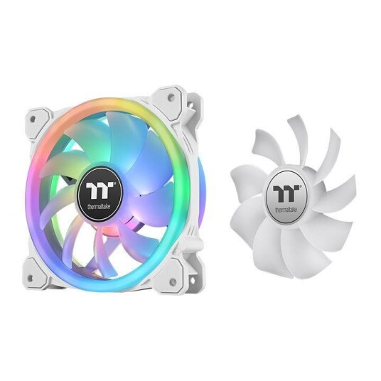 Thermaltake Lüfter   Swafan   12 RGB   (3-Fan-Pack)    White retail