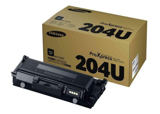 HP Samsung MLT-D204U Black Toner - Laser toner Svart HP Samsung MLT-D204U Black Toner - Laser toner Svart