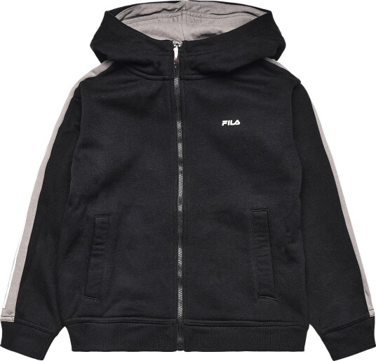 FILA Faverga Regular Zip Hoodie BLACK 122 128