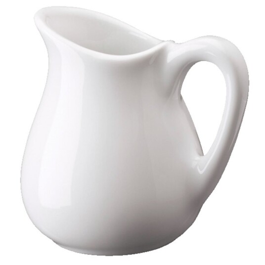 PULSIVA Mini Melkekanne Mapia; 2cl, 4x5 cm (ØxH); Hvit; 12 Stykk / Forpakning
