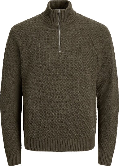 Jack & Jones Jjblake Knit Half Zip ROSIN S