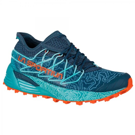 La Sportiva  Mutant W´S Løpesko Dame, 639322 Storm Blue/Cherry Tomato, 37